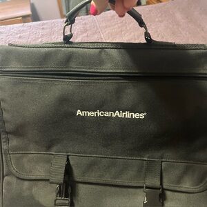 Laptop Canvas Toppers American Airlines Carry Bag 16 X 14